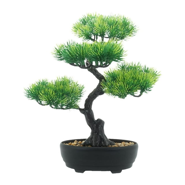 Bonsái Artificial, Planta en Maceta de Imitación, Planta Artificial Realista, Bonsái Falso