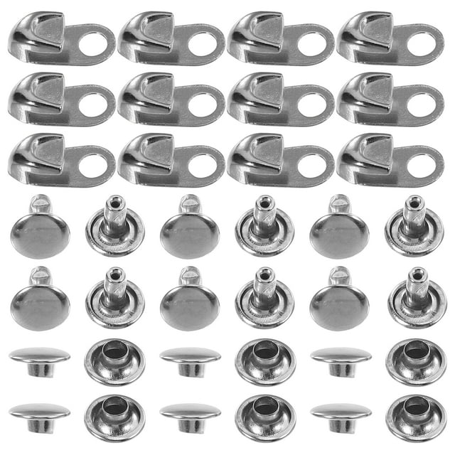SHISUYAN 12pcs Boots Shoe Buckles Outdoor Sports Climbing Shoes Rivets Boot Lace Hooks for