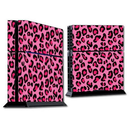 MightySkins SOPS4-Pink Leopard Skin for Sony PS4 Console - Pink Leopard
