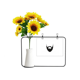 thumbnail image 1 of Tarjeta de bendición de jarrón de girasol artificial, 1 of 3
