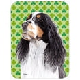 thumbnail image 1 of Carolines Treasures SC9281LCB Springer Spaniel St. Patricks Day Shamrock Portrait Glass Cutting Board - Large, 1 of 1