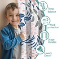 thumbnail image 3 of Blackout Kids Curtains,Boho Bohemia Flower Childrens Insulated Curtains Set Of 2,Bedroom Essentials,Toddler Room Decor 42"x54"(106x137cm), 3 of 4