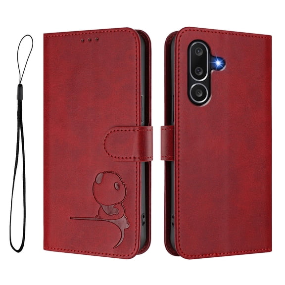 Phone Case for Samsung Galaxy M56,PU Leather Wallet RFID Blocking Card Slots Holder Notebook Kickstand Shockproof Flip Folio Cover Compatible with Galaxy M56-B3