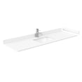 thumbnail image 4 of Wyndham Collection Beckett 66" Wood Single Bathroom Vanity in White/Brushed Gold, 4 of 6
