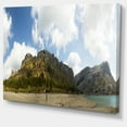 thumbnail image 2 of Lake and Clouds Panorama - Landscape Canvas Art Print, 2 of 4