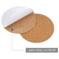 10Pcs Cork Coasters Square Cork Mat Selfadhesive DIY Backing Sheet for