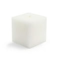 thumbnail image 1 of Jeco CPZ-125 3 x 3 in. Square Pillar Candles, White, 1 of 1