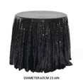 thumbnail image 2 of Sequin Tablecloth Polyester Antependium Color:Black Material:Polyester, 2 of 3