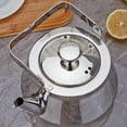 thumbnail image 5 of SANQIAHOME 1.6 Quart stainless steel teapot with Infuser A modern, minimalist style, 5 of 10