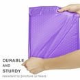 thumbnail image 6 of ProLine® Extra Wide CD DVD Purple Poly Bubble Mailers Envelopes Bags 6.5" x 10" (25 Mailers), 6 of 6