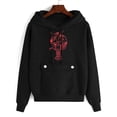 thumbnail image 4 of XIAONU Womens Hoodies Crayfish Print Kangaroo Pocket Hoodie Long Sleeve Oversized Drawstring Hooded Pullover Sweatshirt, 4 of 6