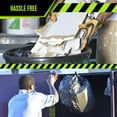thumbnail image 4 of Bolsas de basura Aluf Plastics 208 L Heavy Duty, paquete de 50 unidades, negras, 4 of 6