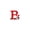 B, variant on Christmas Letter Ornament, Red Alphabet Initial A Hanging Decoration with Snowman Christmas Tree Ornament for Family Name Display