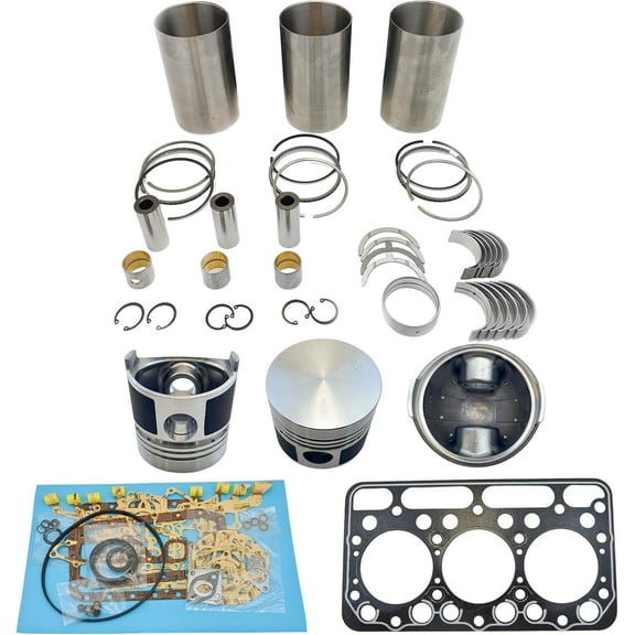 D1301 Engine Overhaul Rebuild Kit (No valve set) For Kubota D1301DA D1301 Engine L295DT L295F L305DT Tractor