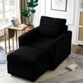 thumbnail image 2 of Corduroy Chaise - Comfortable Seating - Primary Living Space - Relax Your Hands, 2 of 6