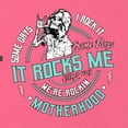 thumbnail image 6 of Wild Bobby Motherhood Some Days I Rock It Pastel Women Slim Fit Junior Tee, 6 of 6