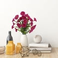 thumbnail image 4 of Artificial Morning Glory Flowers, Spring Faux Petunia Bouquet Colorful Decorative Greenery Fake Flower Arrangement for Home Garden Decor, 4 of 6