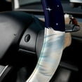 thumbnail image 5 of Starry Polar Bear 14.5 Inch Printing PVC Leather Steering Wheel Cover Auto Accessories, 5 of 6