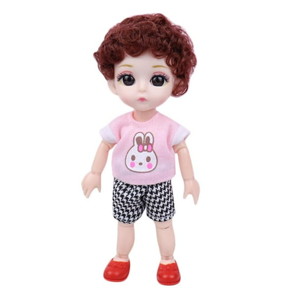 Juguete de moda Zulema Muñeca 14 Articulaciones Ojos Regalo DIY