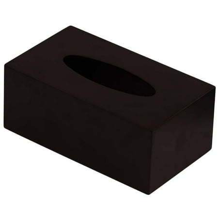 Benzara Rectangular Tissue Box Holder In Wood Brown Benzara Rectangular Tissue Box Holder In Wood Brown