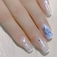 thumbnail image 3 of Bangcool Nail Art Stamper Silicone Clear Portable Nail Stamping Tool with Nail Scraper, 3 of 10