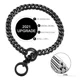 thumbnail image 2 of Gzmzc Collar De Cadena Para Perro, Color Negro, Acero Inoxid, 2 of 7