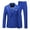 Blue, variant on Male Autumn And Winter Suit Two Piece Solid Color Lapel Collar Long Sleeve Pocket Suit Jacket And Trousers Suits 3
