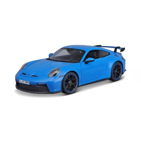2022 Porsche 911 GT3, Blue - Maisto 31458BU - 1/18 scale Diecast Model Toy Car