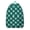 Greenish-blue, variant on Mystical Goth Backpack, Lightweight School Bag with Starry Night Sky, Moon, and Sunburst Pattern