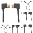 thumbnail image 3 of Cable adaptador conversor AV macho a macho compatible con HDTV estilo 4 de SUSUchens DOONJIEY en ángulo recto de 0,3 m., 3 of 8