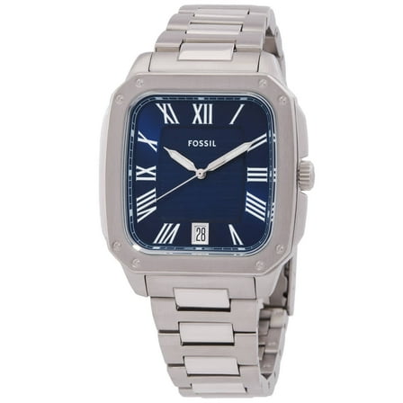 Fossil Crosby Quartz Blue Dial Men's Watch FS6121