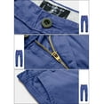 thumbnail image 5 of Matchstick Men’s Slim-Fit Flat Front Tapered Casual Chino Pants, 5 of 10