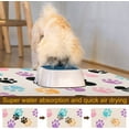 thumbnail image 4 of Dog and Cat Mat for Food and Water Pet Placemat Floors Waterproof Non-Slip Easy to Clean Dog Feeding Mat for Pet Bowls, 4 of 6