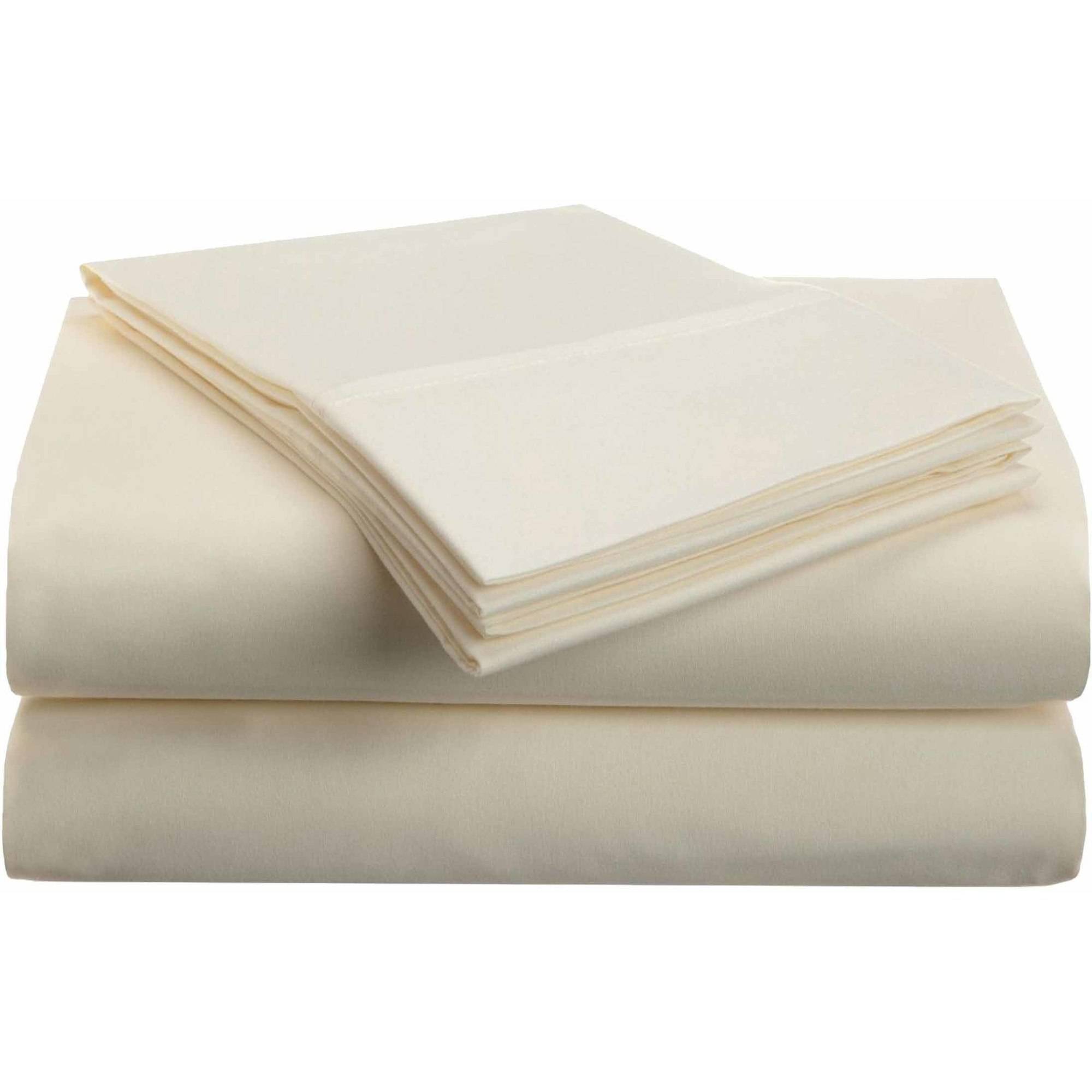 Impressions Laster Solid Microfiber WrinkleResistant Deep Pocket Sheet