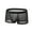 Black, variant on AnuirheiH Men's Lingerie Boxer Shorts Mesh Breathable Sexy Underpants
