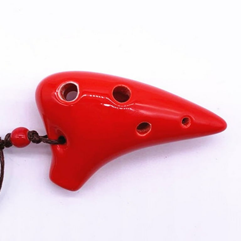 Ocarina 1 赤色 陶器製 6穴 Ocarina 1 赤色 陶器製 6穴