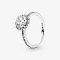 thumbnail image 1 of 2022 nuevo 100% Plata de Ley 925 princesa Tiara corona brillante amor corazón CZ anillos para mujeres compromiso joyería aniversario Tan Jianjun unisex, 1 of 2