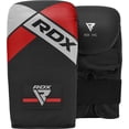 thumbnail image 5 of RDX Punch Bag 60LB,80LB, Leather Adult Punch Bag and Boxing Gloves, 5ft, Black, 5 of 8