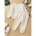 thumbnail image 3 of Happy Town Toddler Baby Boys Sweatsuit 6M-3T Fall Winter Long Sleeve Top and Sweatpants Outfit Sets Infant Clothes, 3 of 8