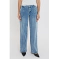 thumbnail image 3 of Royalty For Me Women's Front Seam Wide Leg Jeans, 3 of 10