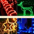 thumbnail image 6 of 39FT 100 LEDs Rope Lights, 16 Colors Changing Lights with Remote, USB Powered Clear Tube Fairy Light Waterproof for Wedding Christmas Party Indoor Outdoor Decorations, 6 of 8