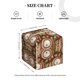 thumbnail image 4 of Balery Beautiful Owl Porta Pañuelos de Cuero con Estampado – Funda Moderna Cuadrada para Caja de Pañuelos, Dispensador 5x5x5'', 4 of 7