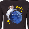 thumbnail image 4 of Inktastic Aries Constellation Zodiac Sign Illustration Long Sleeve Youth T-Shirt, 4 of 5