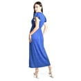 thumbnail image 3 of Vestido midi de puntos Roman Fashion /Juvenil, 9940X (Azul rey puntos) azul M, 3 of 4