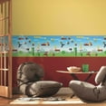 thumbnail image 4 of Super Mario Scene Peel and Stick Wallpaper Border, 4 of 5
