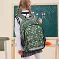 thumbnail image 7 of FORMRS Unisex School Backpack 17" Student Travel Bag with Laptop Compartment, Christmas Candy Cane, 7 of 7