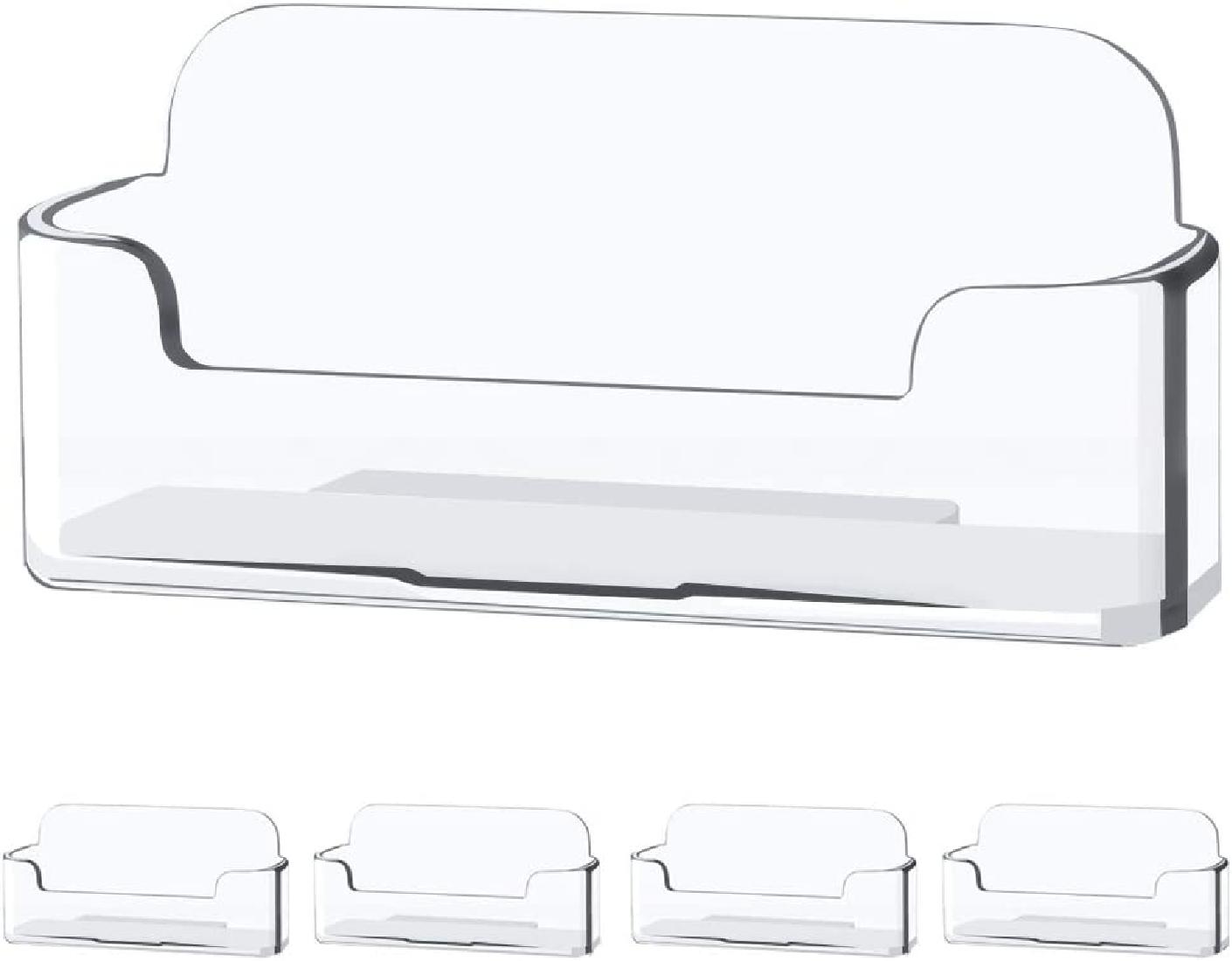 Office Clear Business Card Holder Stand,Display Plastic Business Card