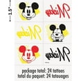 thumbnail image 4 of Unique Disney Mickey Mouse Tattoos - Pack of 24 | Magical Designs Kids' Party Favors, Perfect for Birthday & Themed Parties, 4 of 5