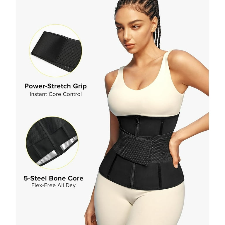 SaunaFX Unisex Slimming Neoprene Sauna Belt with Microban Product Protection, 10