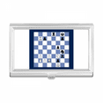 thumbnail image 1 of International Chess Composition Tactic Business Card Holder Case Pocket Box Wallet, 1 of 3